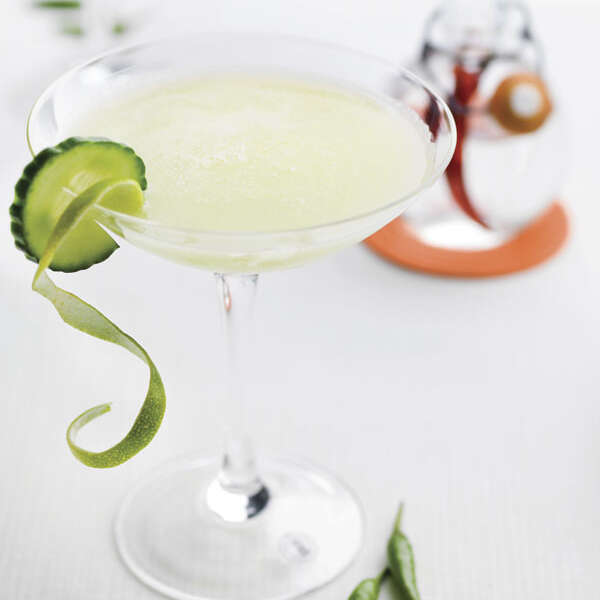Spicy komkommer margarita
