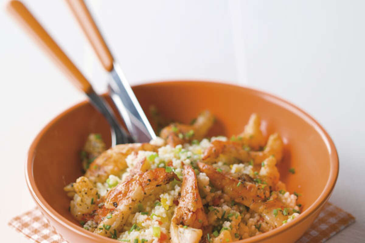 Couscous aux scampis