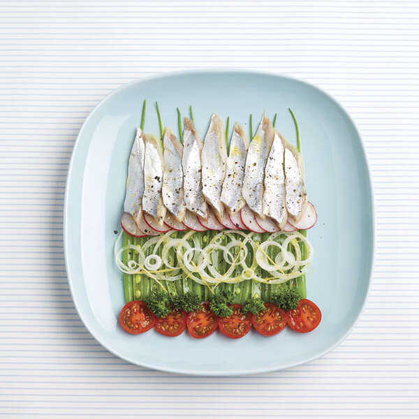 Frisse sprotsalade