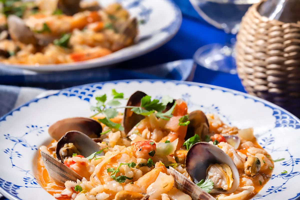 Arroz de marisco (riz aux fruits de mer)