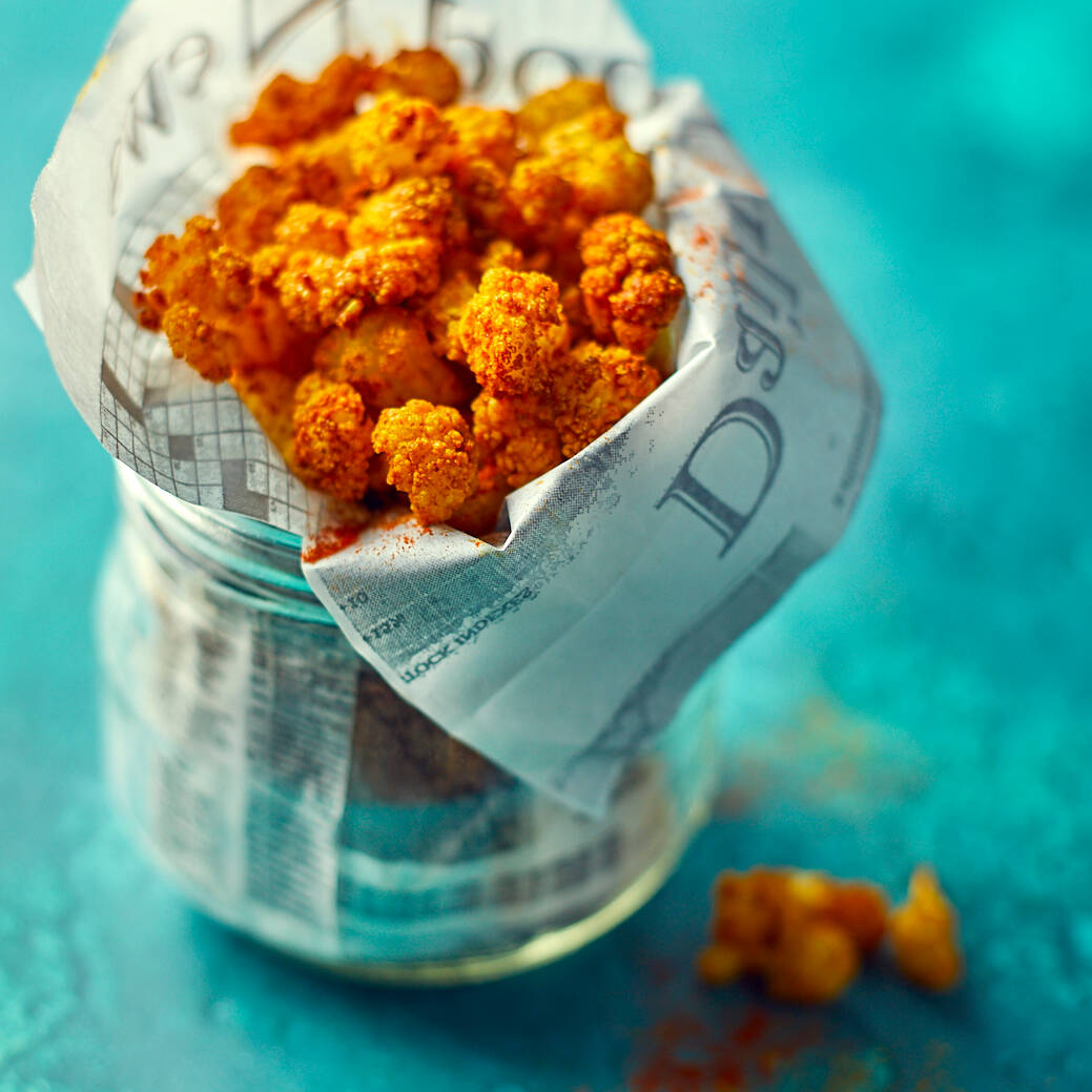 Popcorn de chou-fleur