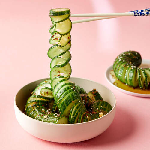 Salade de concombre à l’asiatique