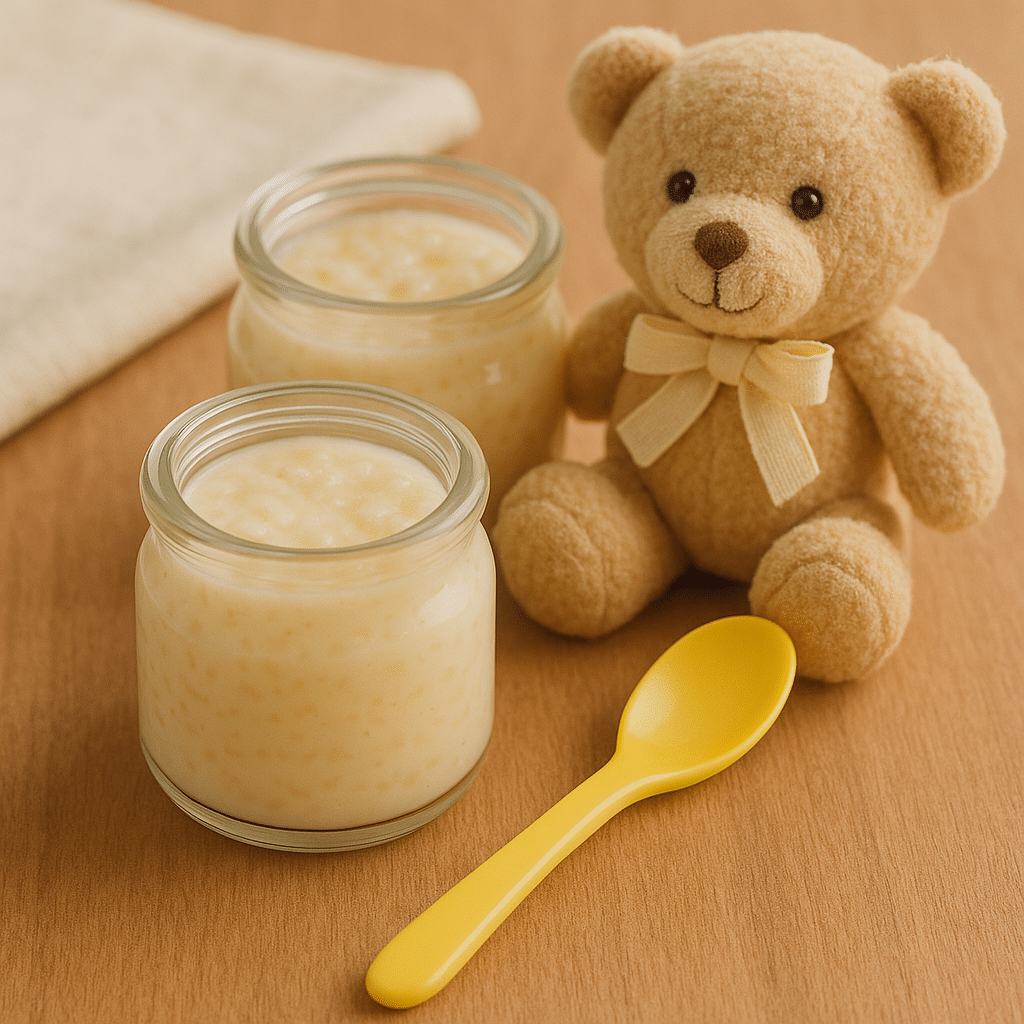 Riz au Lait Doux à la Fleur d’Oranger pour bébé