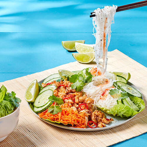 Nouilles piquantes au poulet