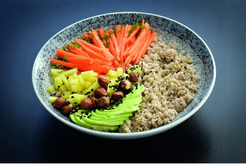 Veggie bowl couscous sarrasin