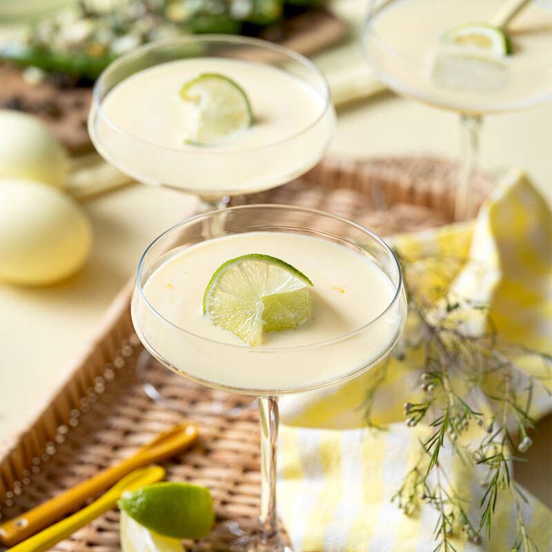 Lemon cheesecake martini